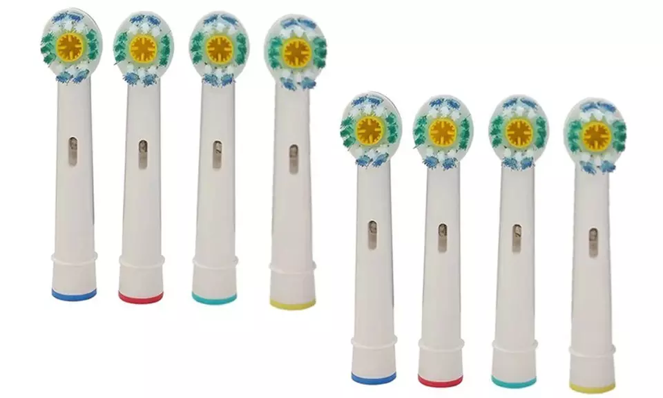 Pack de 4 cabezales para cepillo de dientes eléctrico