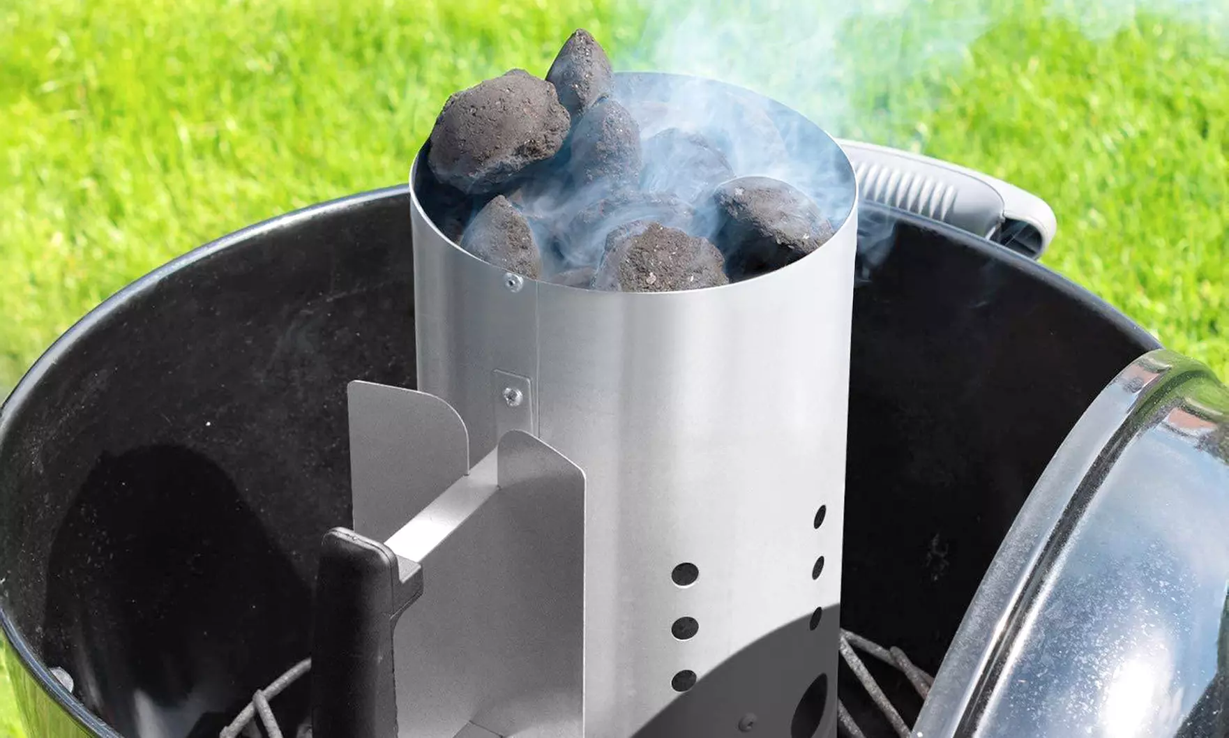 Ciminiera di accensione per barbecue