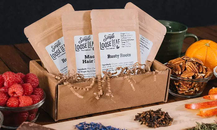 One- or Three-Month Subscription from Simple Loose Leaf (Up to 19% Off) - Primary Image