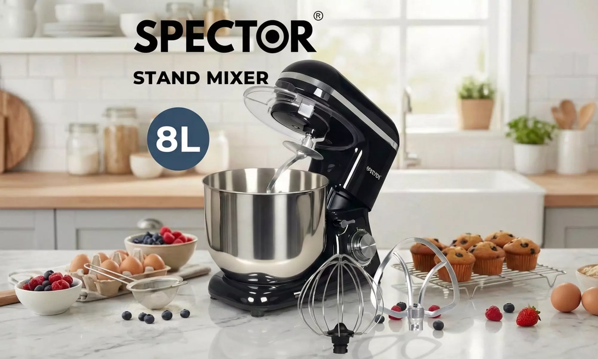 Spector High-Performance Stand Mixer Series