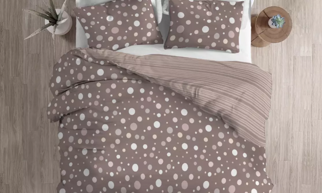 Copripiumini invernali linea 3027 fantasie pois, fiorate