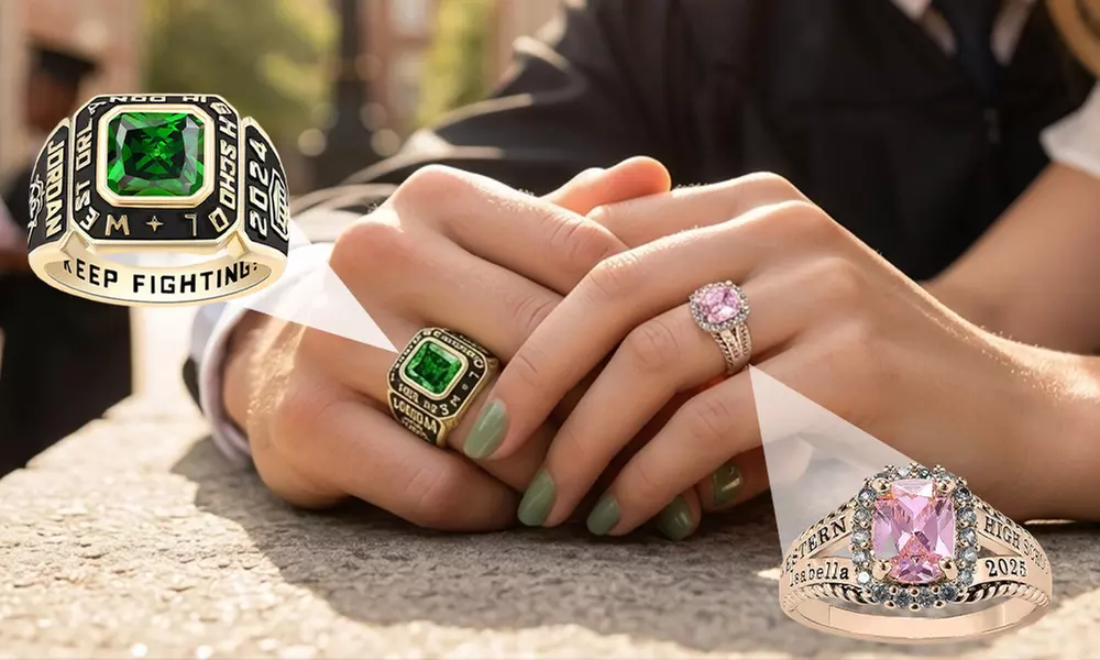 Custom Graduation Jewelry | Personalized Graduation Ring & Necklace