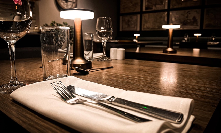 Image 11: Two- or Three-Course Meal with Glass of Wine/Beer or Soft Drink