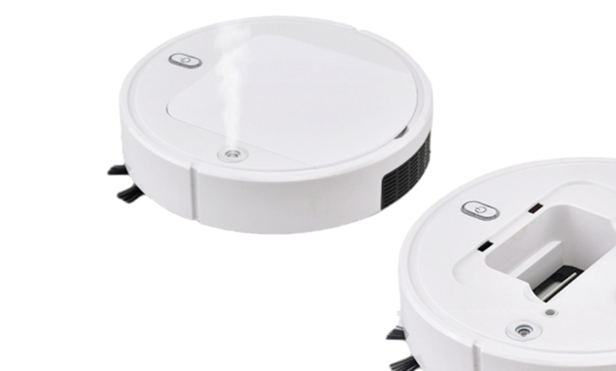 Image 4: Smart Sweeping Robot Vacuum Cleaner, Slim Design with Strong Suction