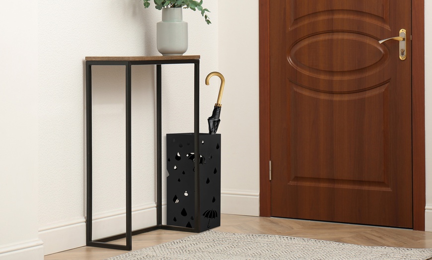 Image 45: Portaombrello in metallo moderno