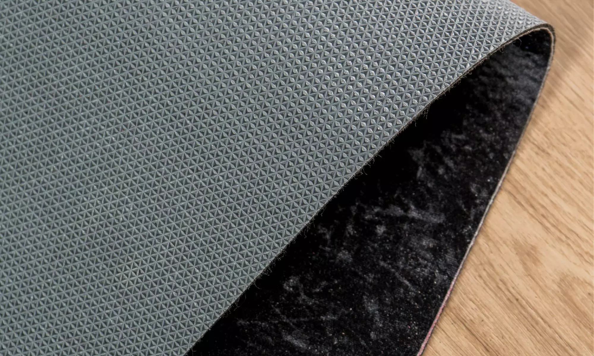 Tapis de cuisine en polyester effet velours