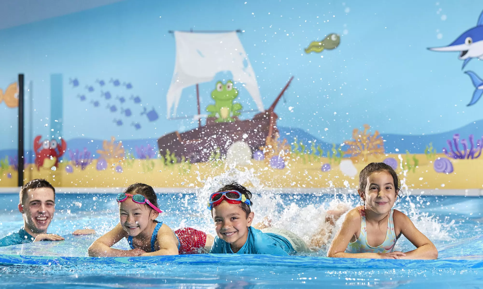 Enjoy 5 or 10 Swimming Lessons for Infants, Children, or Adults