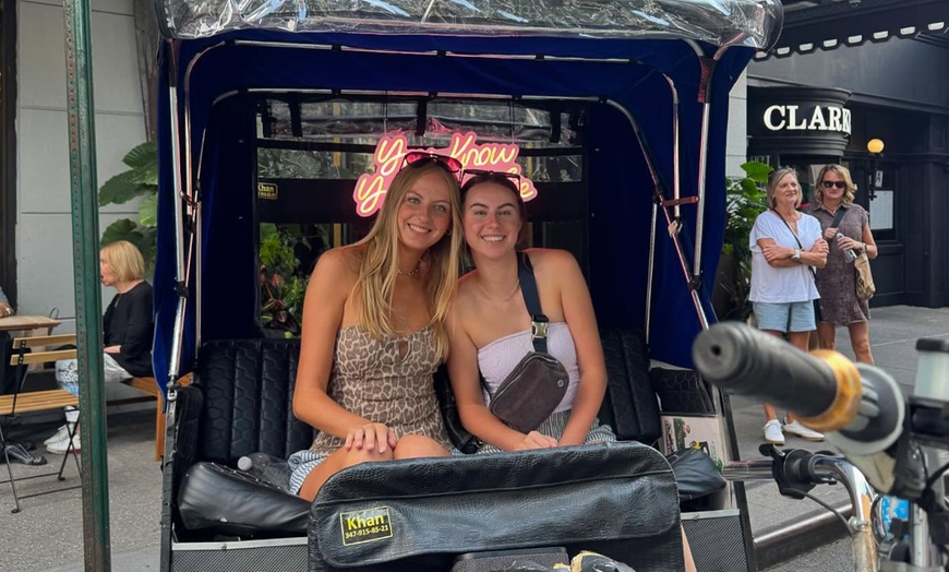 Image 3: Central Park & New York City 90 Min Pedicab Tour for 1, 2 or 4 & More