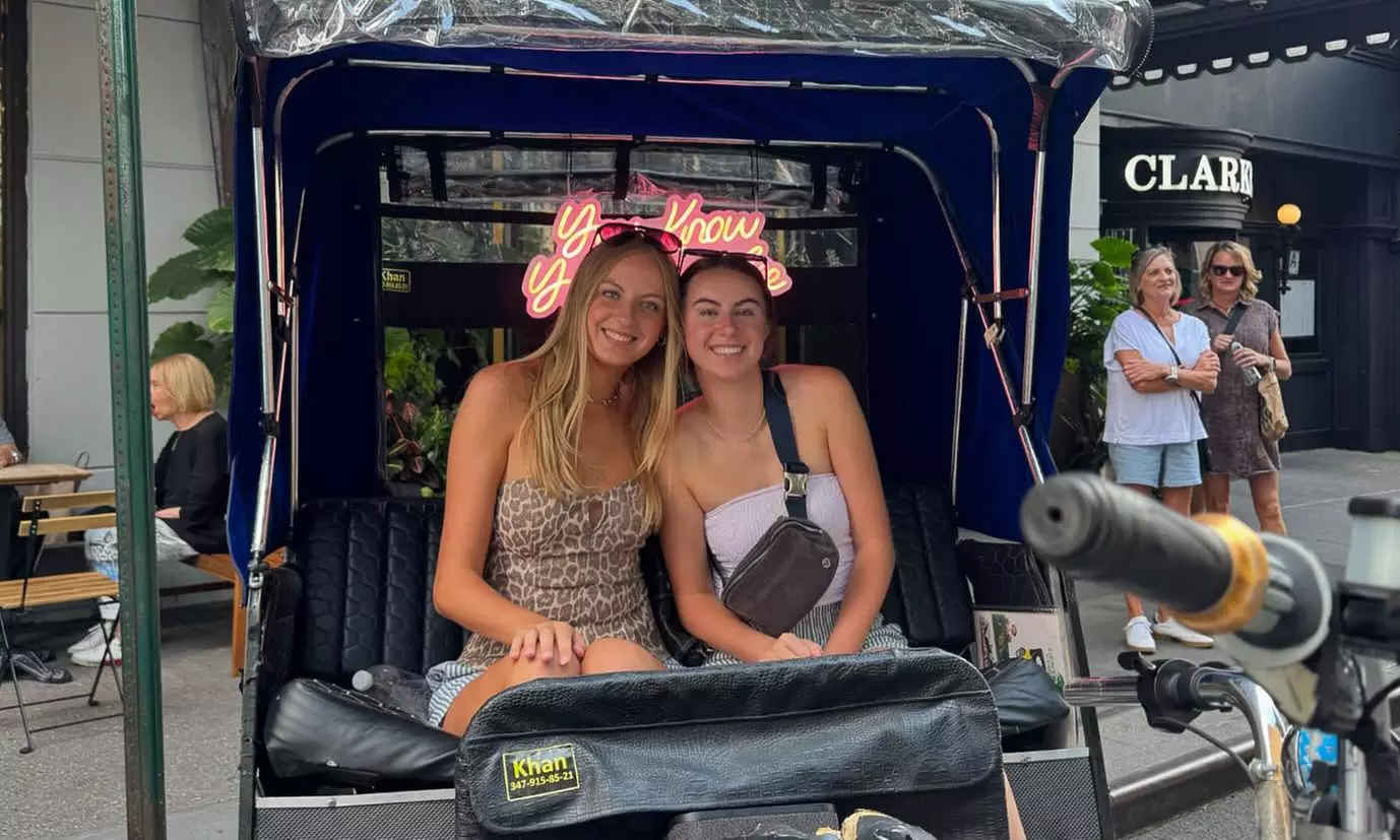Central Park & New York City 90 Min Pedicab Tour for 1, 2 or 4 & More