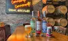 2 or 4 Cocktails or 16 oz Beers & 2 or 4 1-L Bottles of Vodka to Take Home for 2 or 4 People (Up to 53% Off)