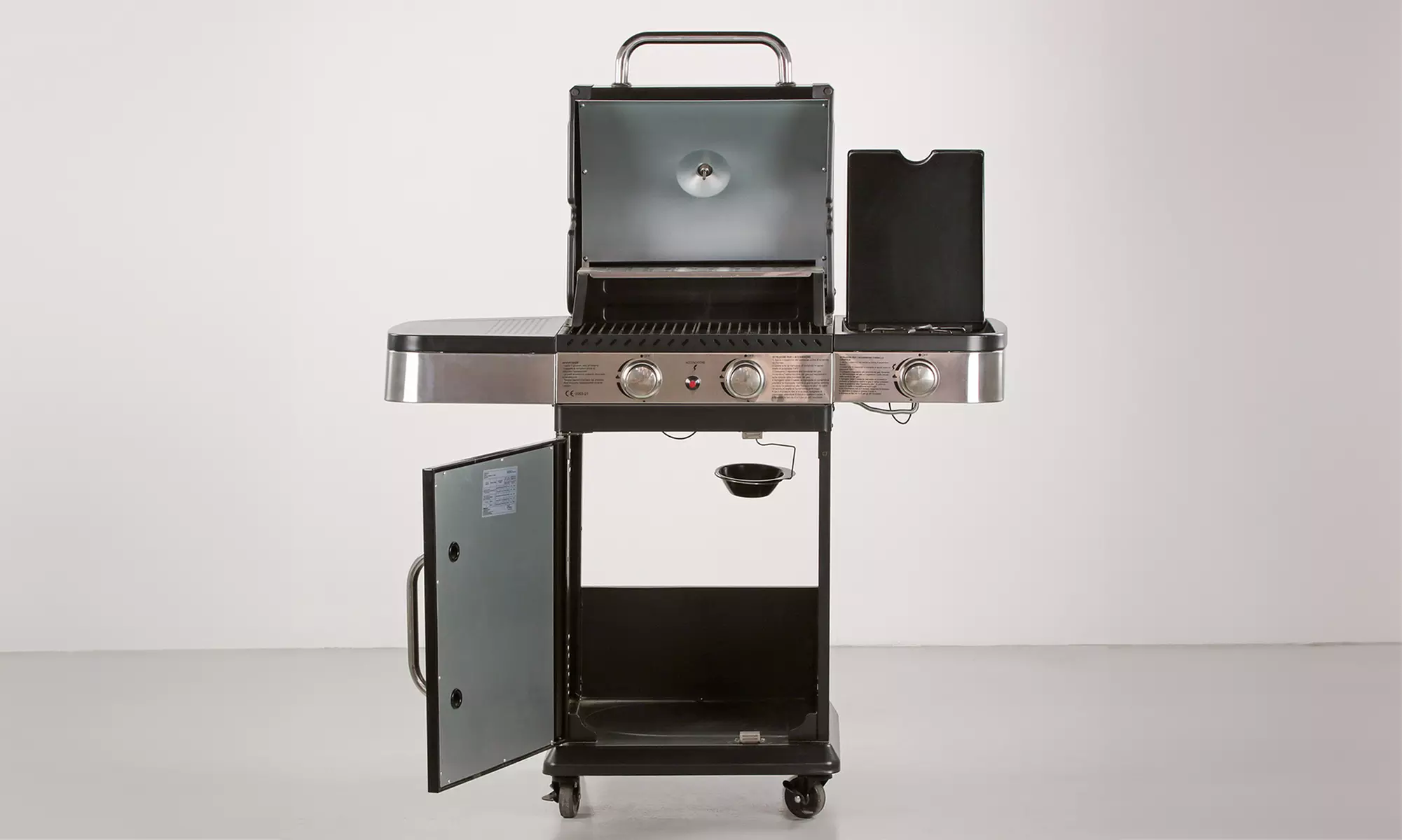 Barbecue a gas a 3 o 5 fuochi