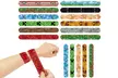 Set of 12 Pieces Cartoon Inspired Slap Bracelets - Image 3