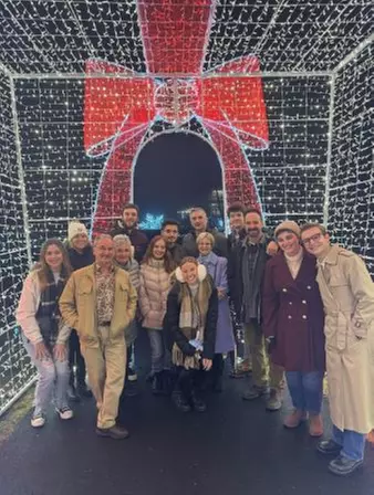 Sparkling Holiday Lights at Labelle Winery in Derry, NH