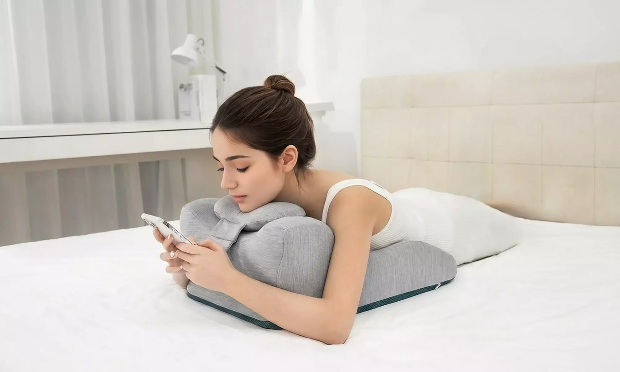 I-Comfort – Ergonomisches Memory-Schaum-Kissen für Rücken und Nacken