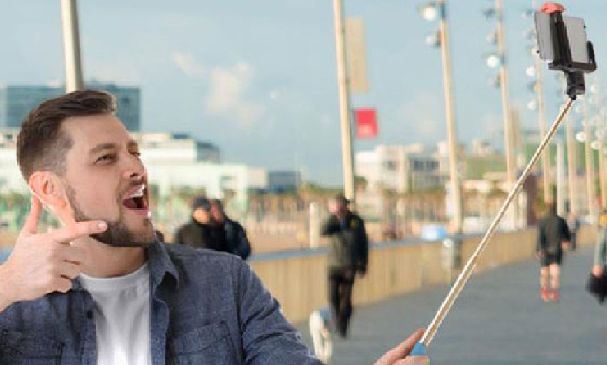 Image 3: Aquarius Mini Selfie Stick Monopod