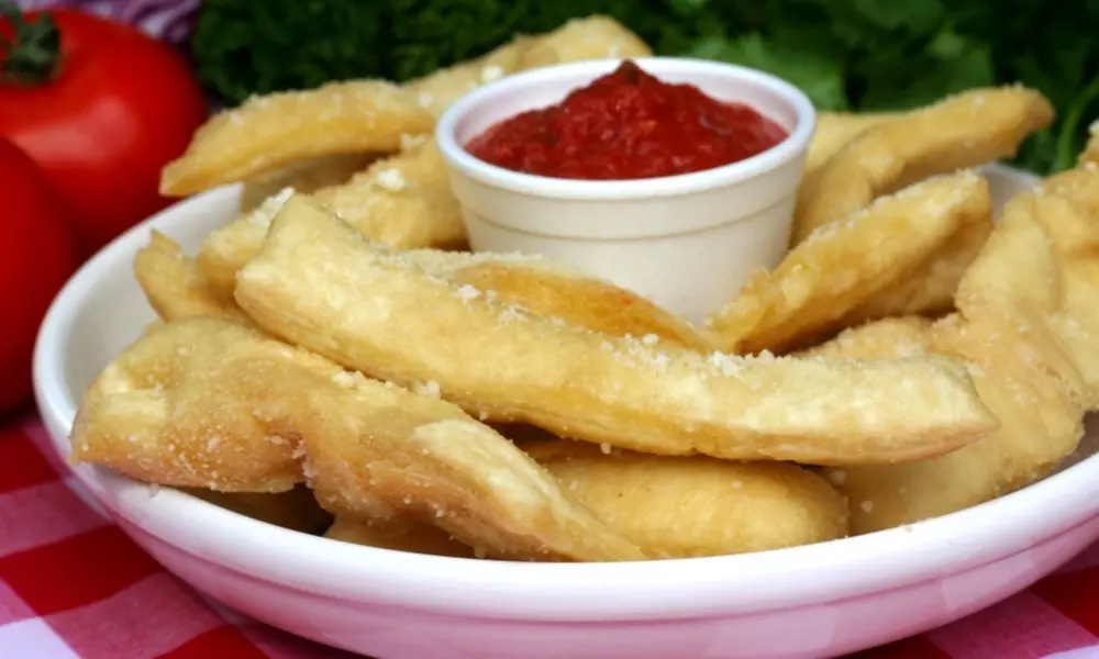 Thin Crust Pizza & Dough Dippers Combo – 12" or 16" Options 
