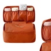 Image 3: Portable Underwear Bag: 1 Piece - Orange | Watermelon Red