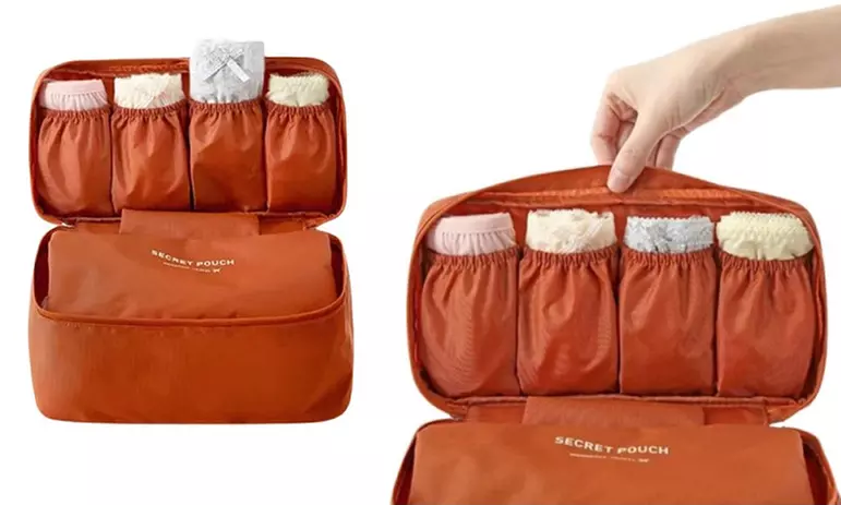 Portable Underwear Bag: 1 Piece - Orange | Watermelon Red from Sensual Sale (Up to 50% Off) - Second Medium