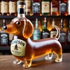 Image 4: Dachshund-Shaped Whiskey Decanter in Five Stylish Models