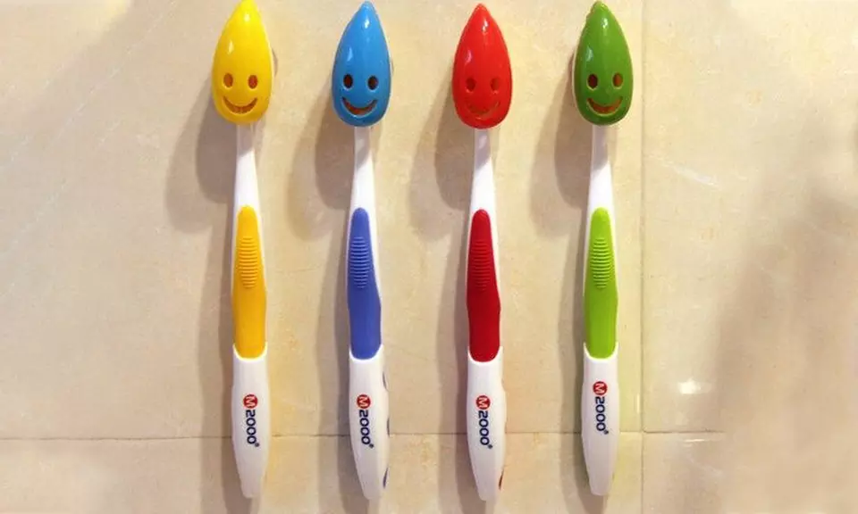 Lot de 4 porte-brosses à dents - Primary Image