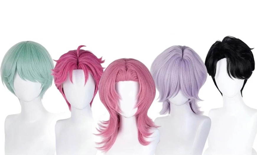 Image 1: Anime Cosplay Wig Hairs