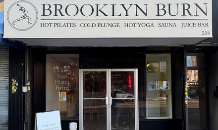 One 60 Minute Drop In Yoga Class - Brooklyn Burn Hot Pilates And Yoga - NY
