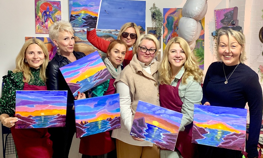 Image 10: Sip and Paint Extravaganza at Cosy Corner