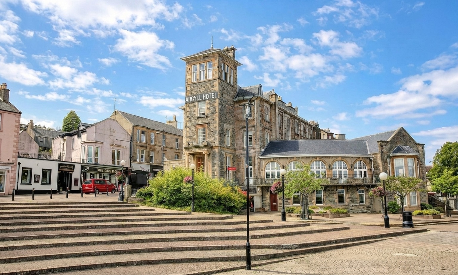 Argyll: Double Room with Breakfast, 2 - Course Dinner