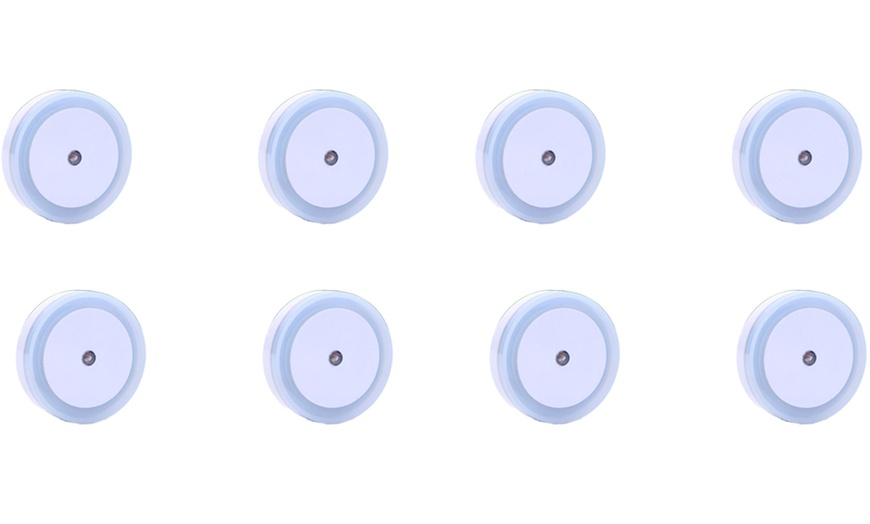 Image 25: 4-8 PCS Auto LED Light Induction Sensor Control Bedside Night Light In Wall Lamp