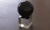 6"  Sphere Black Crystal Ball Healing Rainbow Stone Home Decor