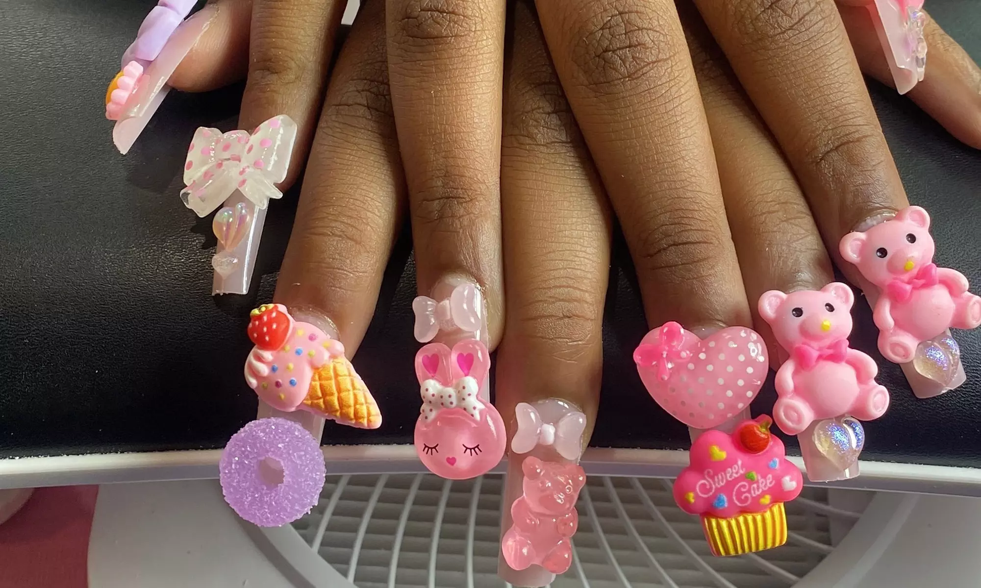 Get Stylish Nails with Press-On Nails Install, or Full Set Dip Powder at Hair.nailsbyAmanda -  17% Off - Primary Image