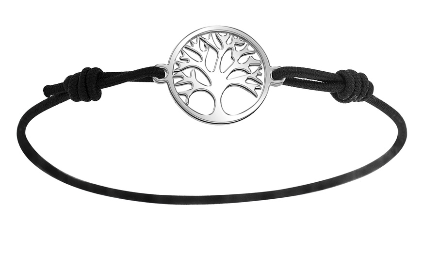 Image 10: Pulsera en tonos plateados de SC Crystal