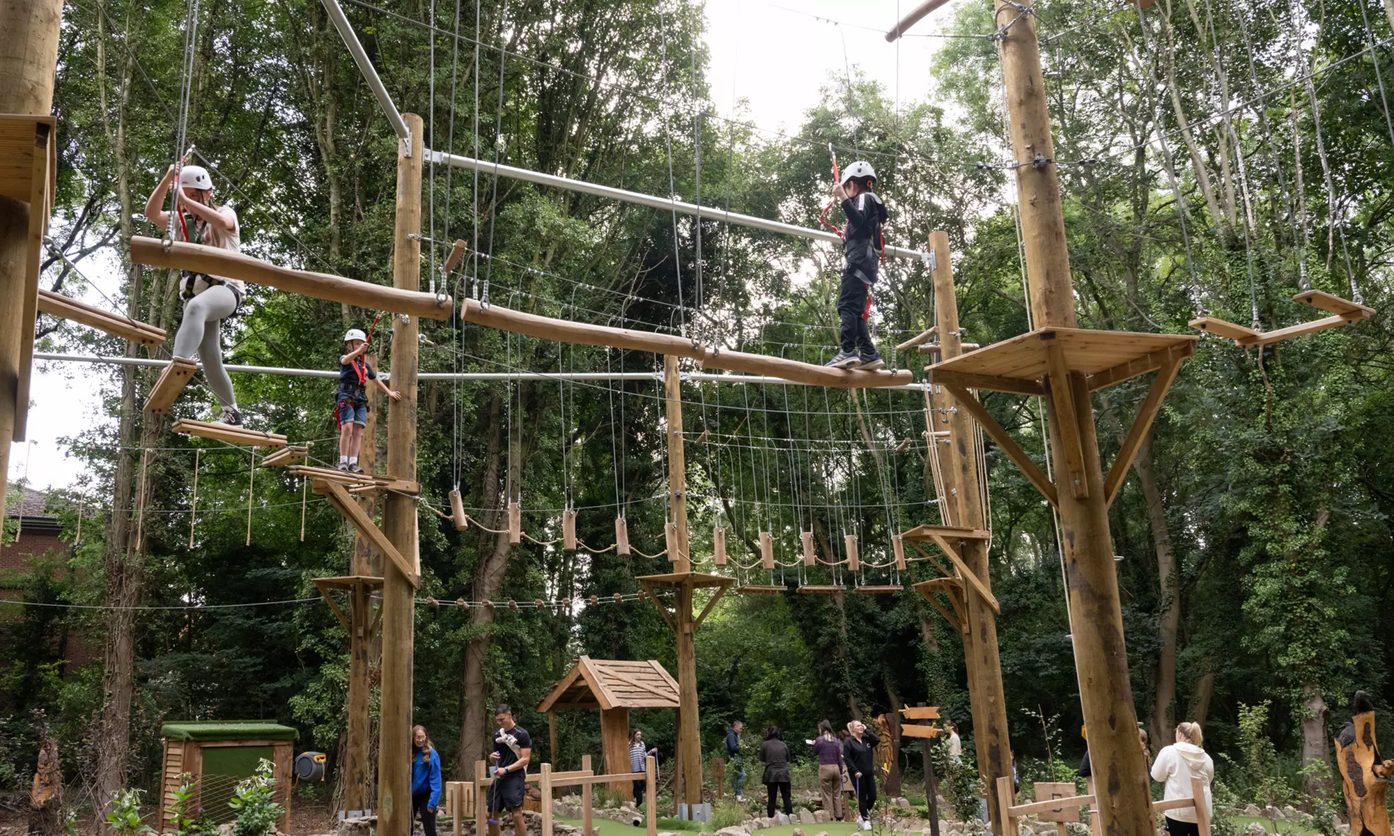 Up to 26% Off on High Rope Course at Iron Pit Woods Adventure
