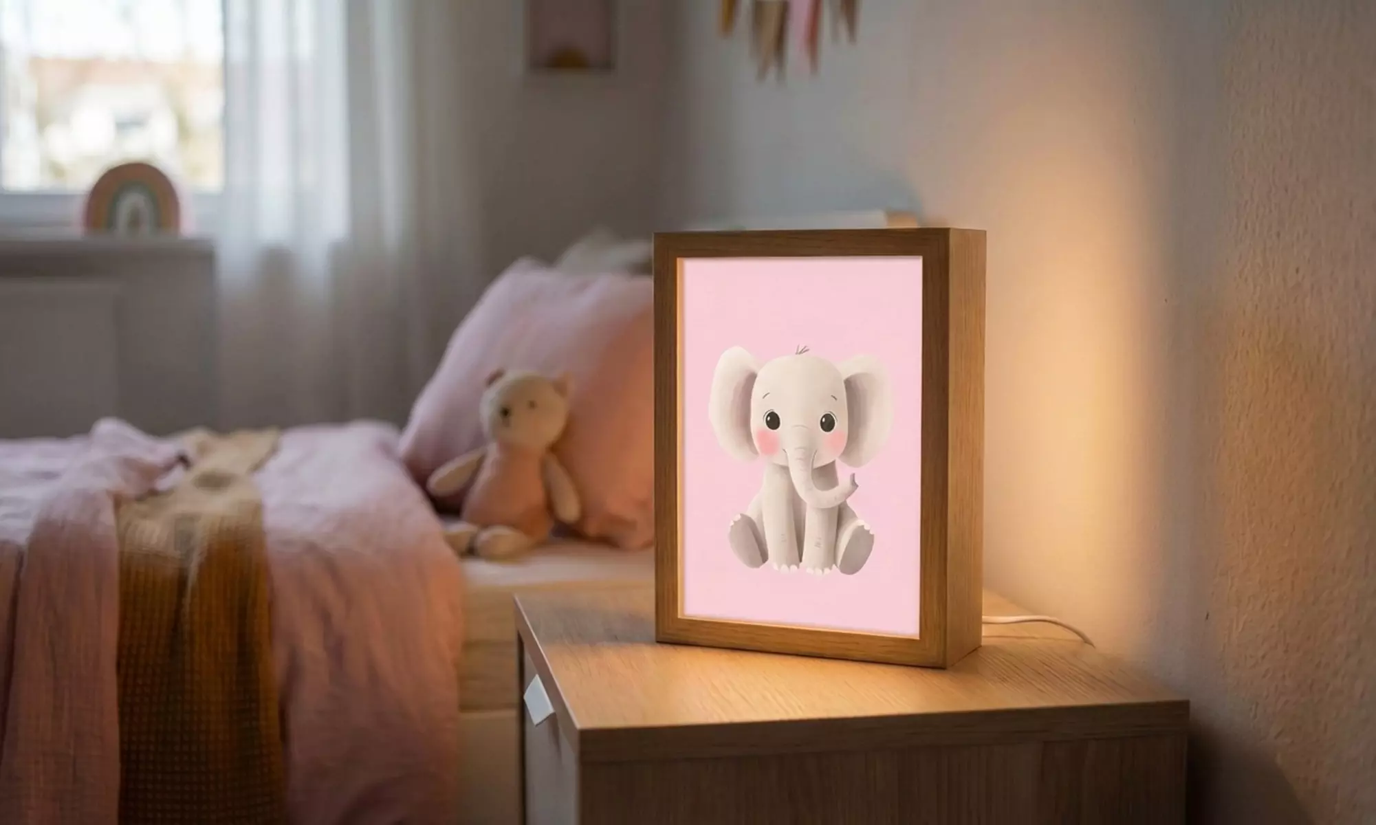 Personaliseer de kamer van jouw kind met een led-nachtlampje