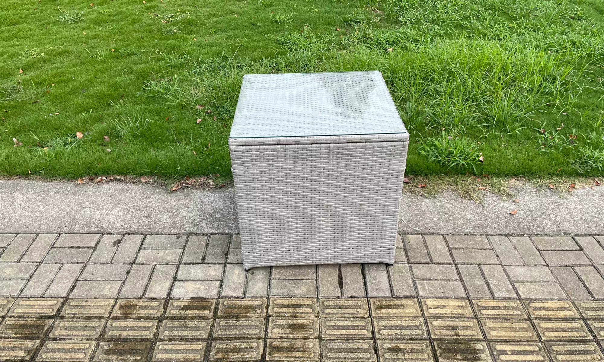 Rattan Effect Garden Furniture Set