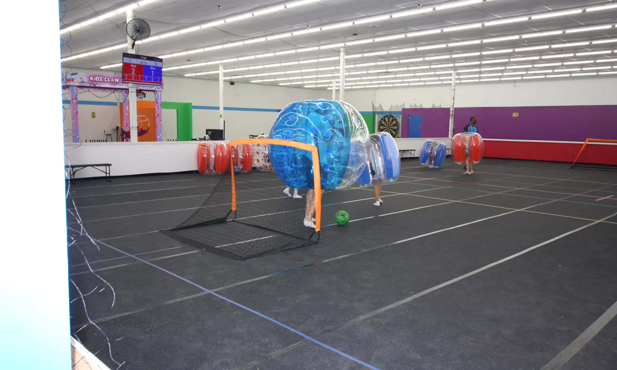 Enjoy One Hour of Bubble Soccer Play for 6 or 8 People