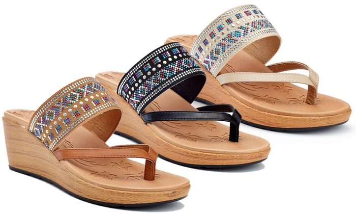 memory foam sole sandals