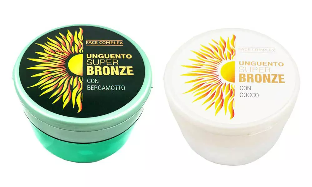 2 o 3 confezioni di unguento super bronze Face Complex