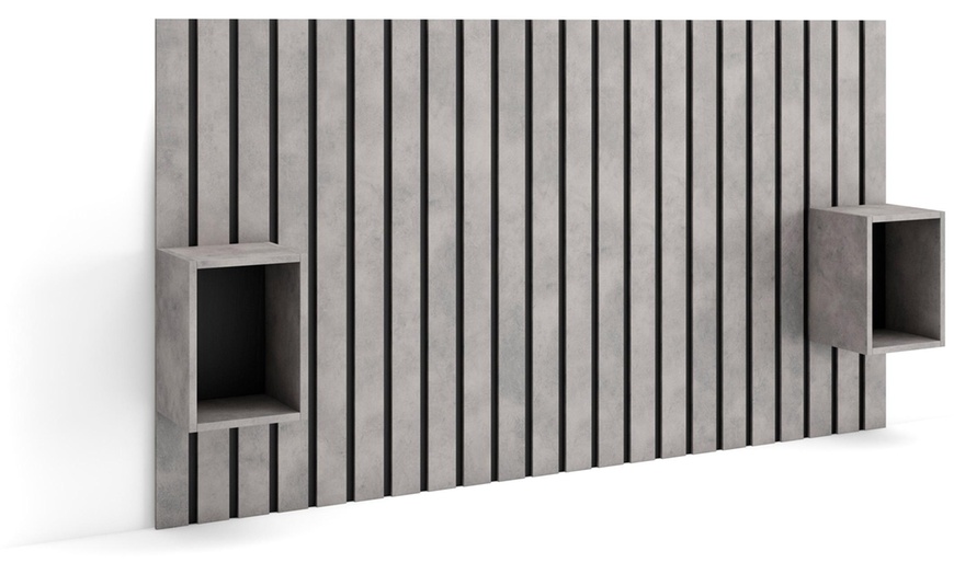 Image 17: Tête de lit en bois