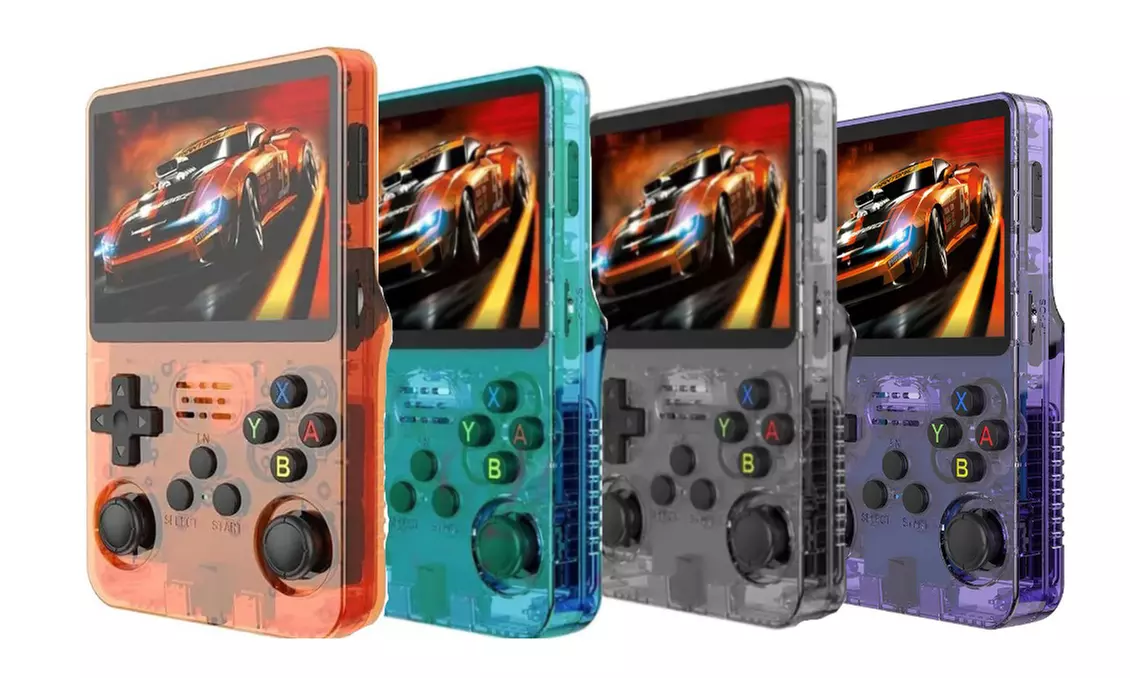 1x oder 2x Retro-Handheld-Videospielkonsole