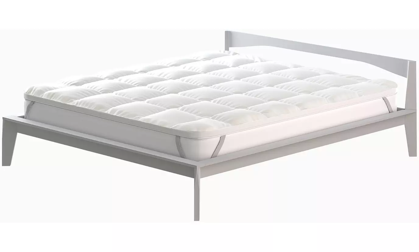 Topper Plus imbottito e trapuntato