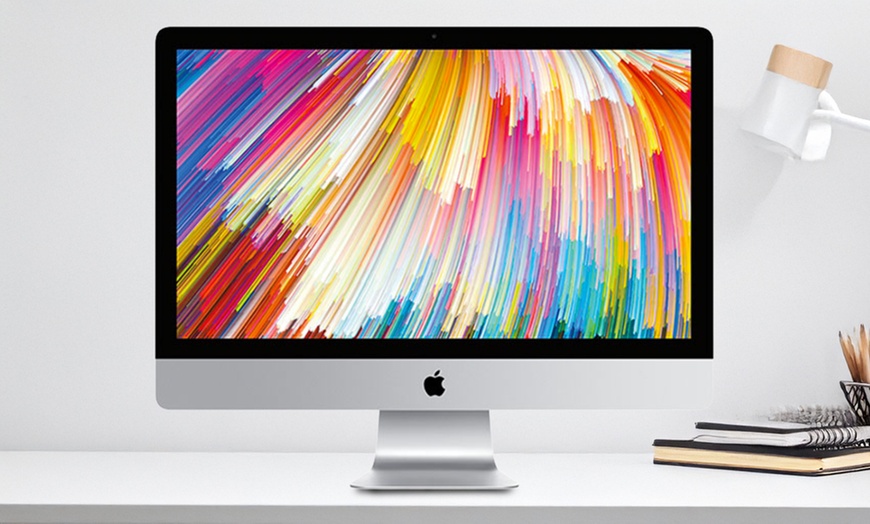 Image 1: Refurbished Apple iMac 27 Inch All In One 5K Desktop 2017 