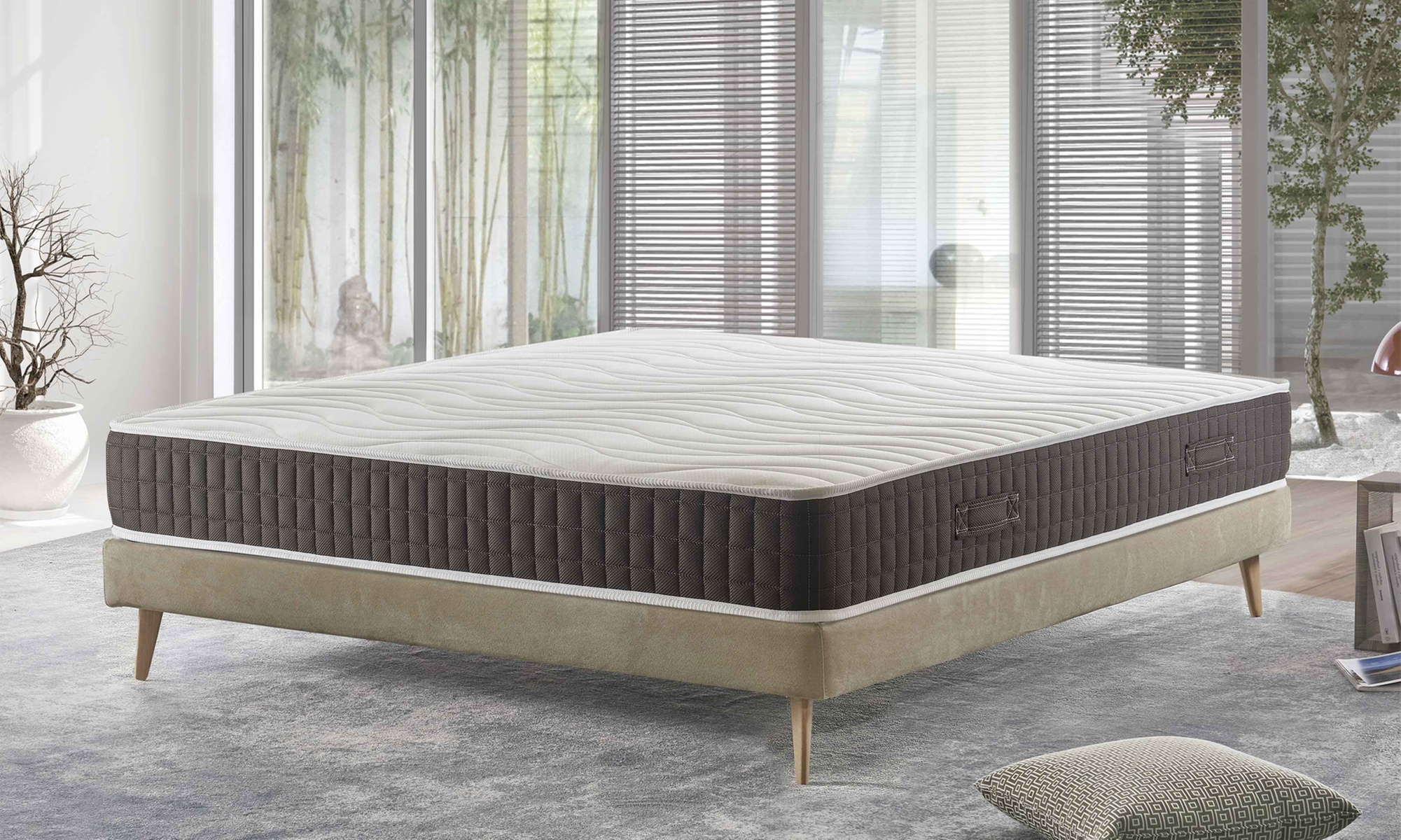 Materasso Memory Gel 13 zone Mentor Dispositivo Medico Classe 1 CE