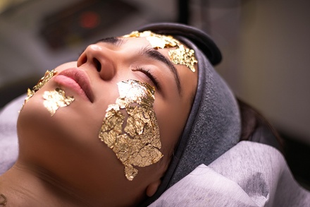 One 50-Minute Signature Facial with 24K Gold Mask and Treatment - Bev And Vicky Beauty Bar