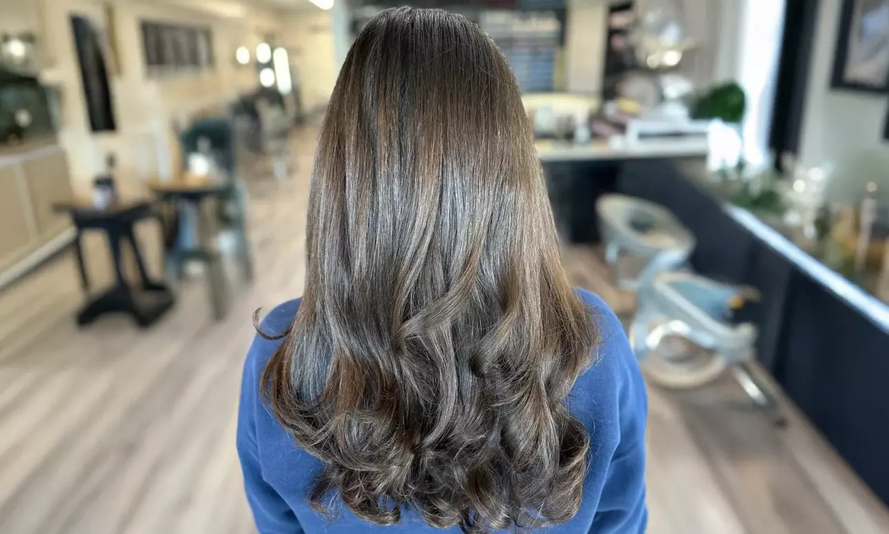 Women's Haircut, Blow-dry, Deep Conditioning, Gloss Treatment, & More