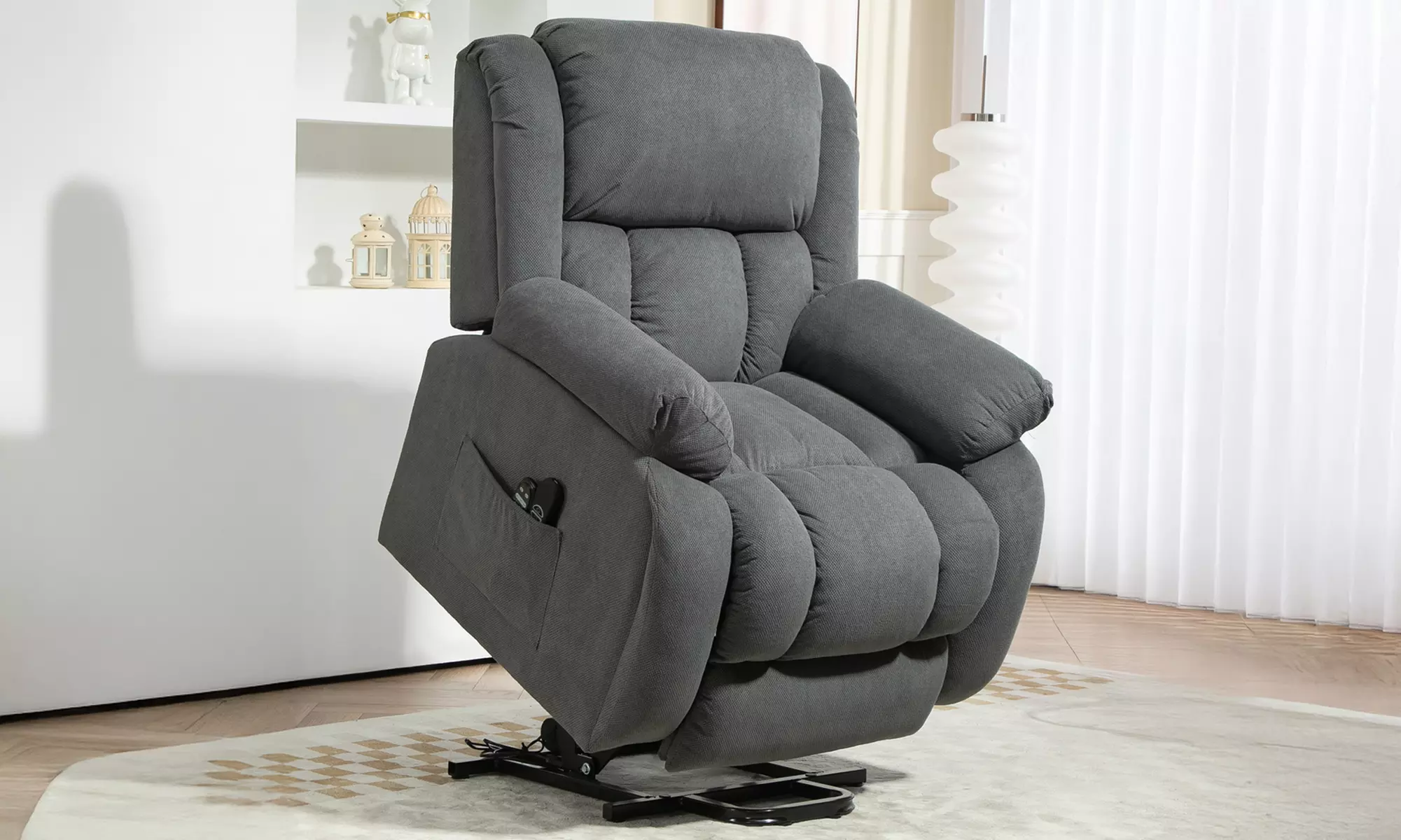 HOMCOM Power Lift Recliner Chair