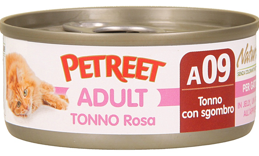 Image 31: Box Petreet per gatti con 60 scatolette da gusti misti
