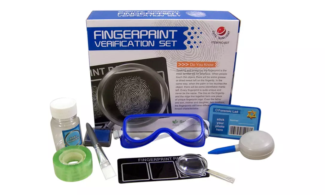 STEM DIY Spy Fingerprint Kit for Kids - Primary Image