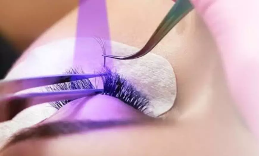 Image 1: Elevate Your Style with UV LED Eyelash Extensions