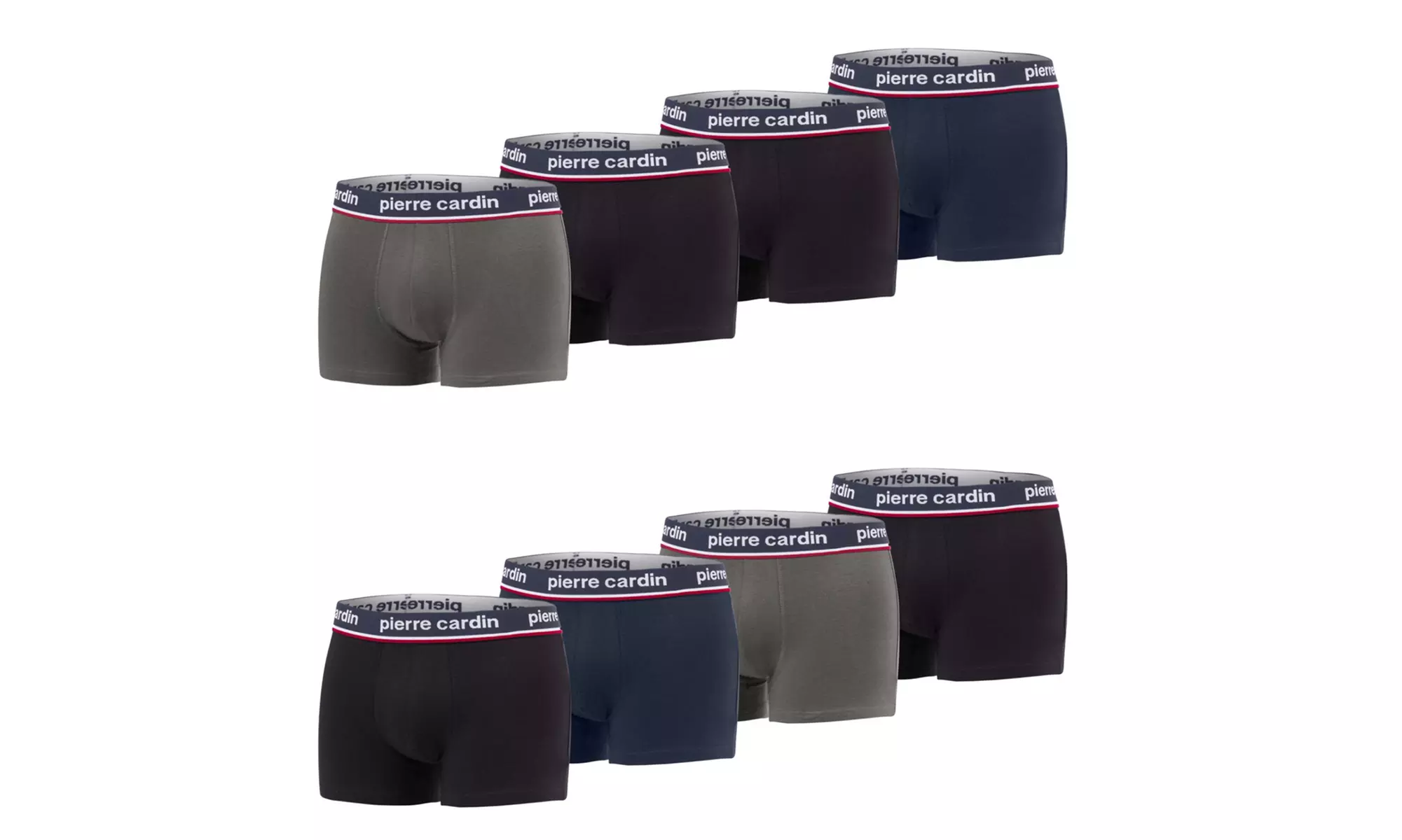 Lot de 8 boxers homme Pierre Cardin